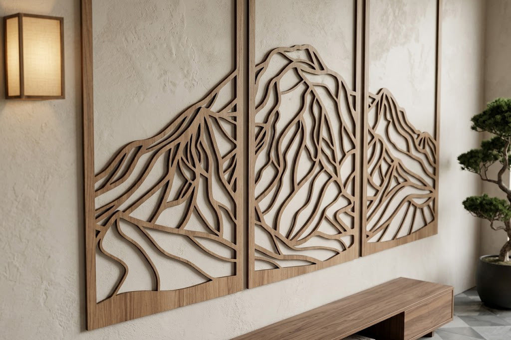 Mount Baker Wood Wall Art