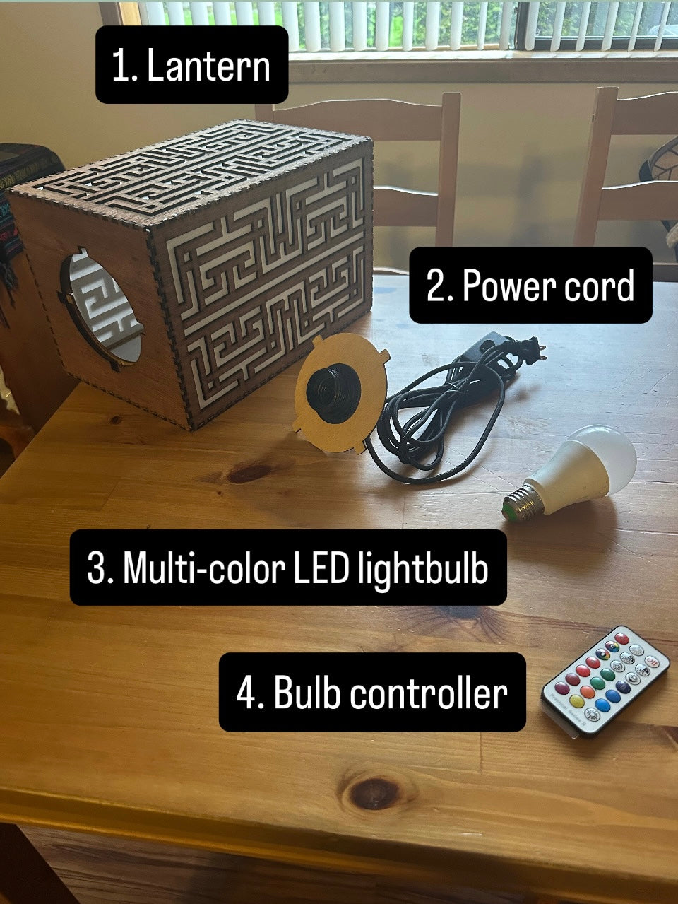 Home Decor - Maze Lantern