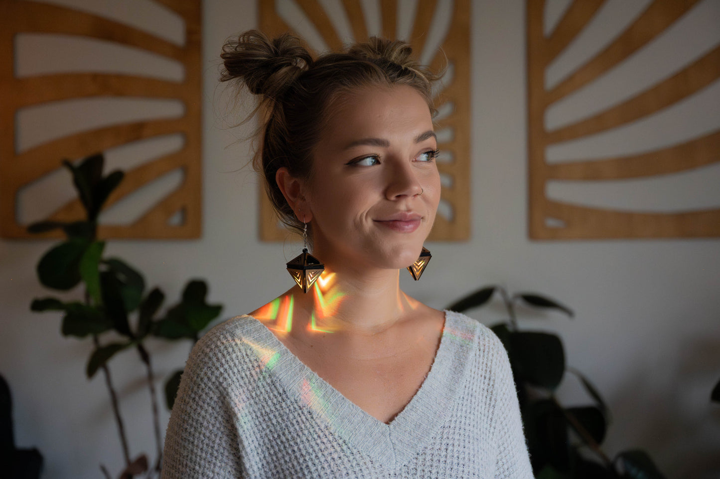 Lil' Lantern LED Earrings (V2 Rechargeable)