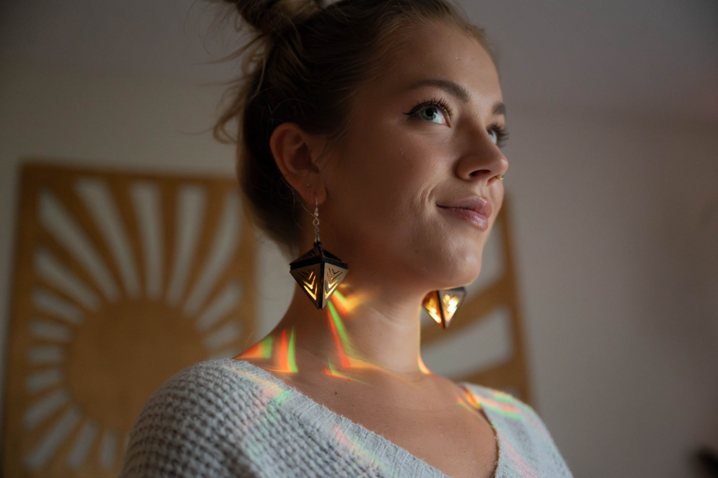 Lil' Lantern LED Earrings (V2 Rechargeable)