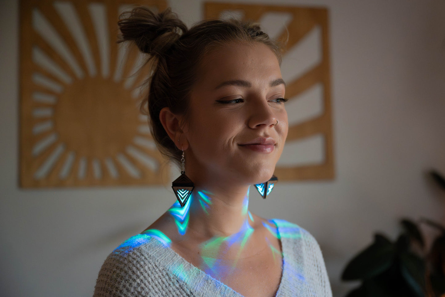 Lil' Lantern LED Earrings (V2 Rechargeable)