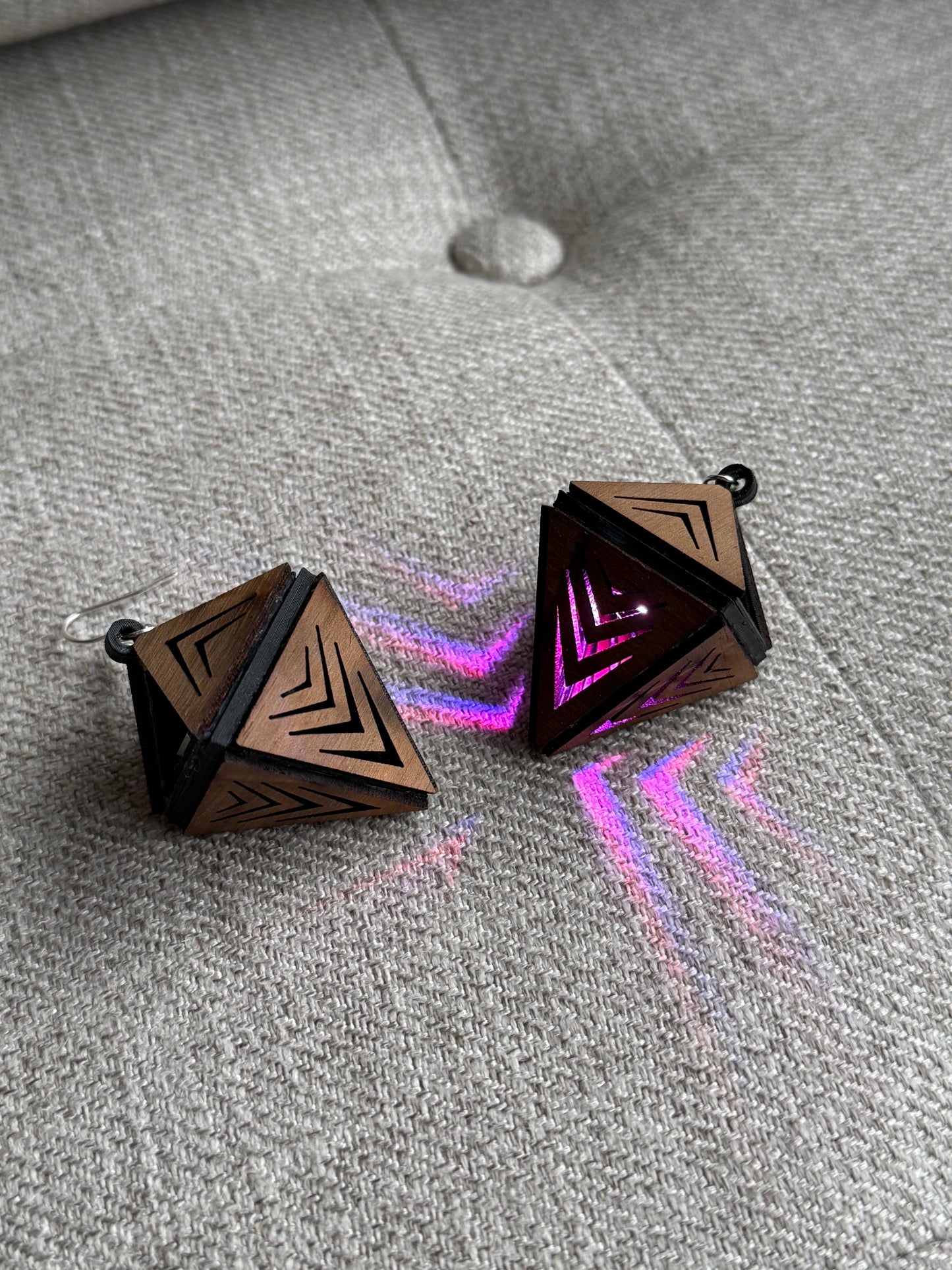 Lil' Lantern LED Earrings (V2 Rechargeable)