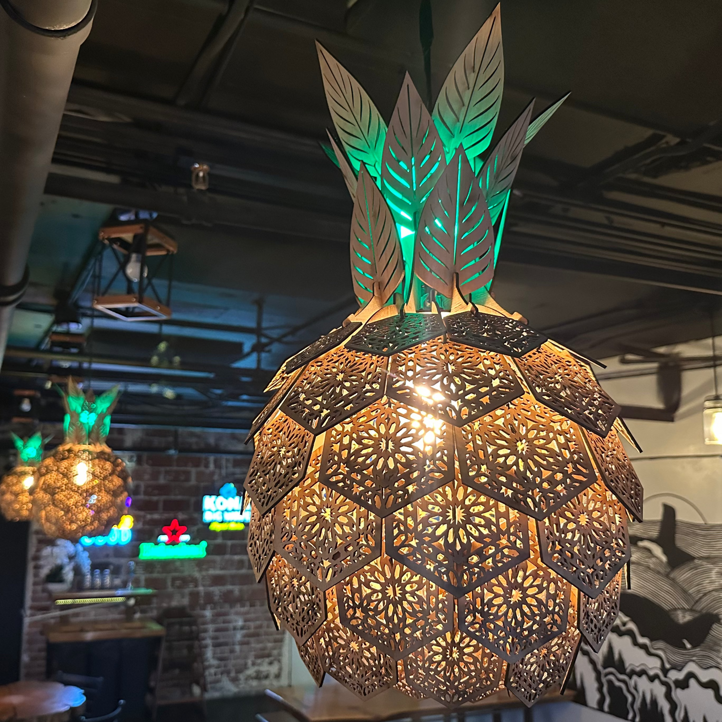 Pineapple Pendant Lamp