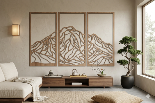 Mount Baker Wood Wall Art